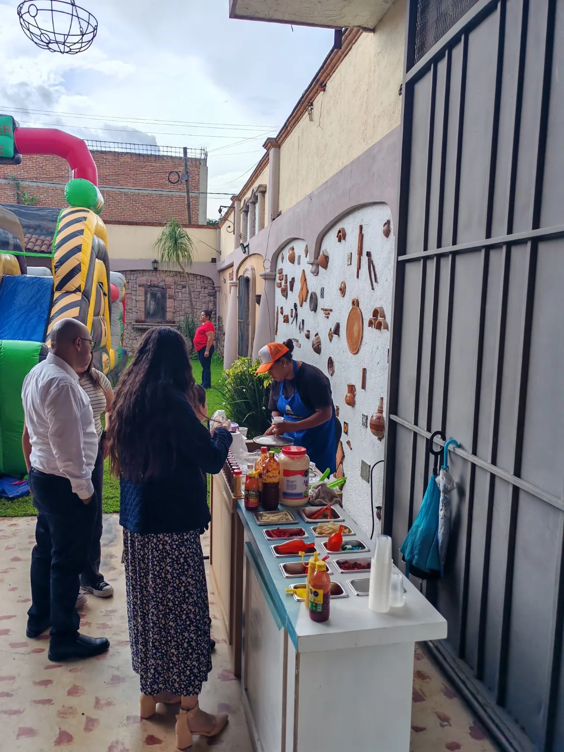 Servicio de taquiza en una celebración