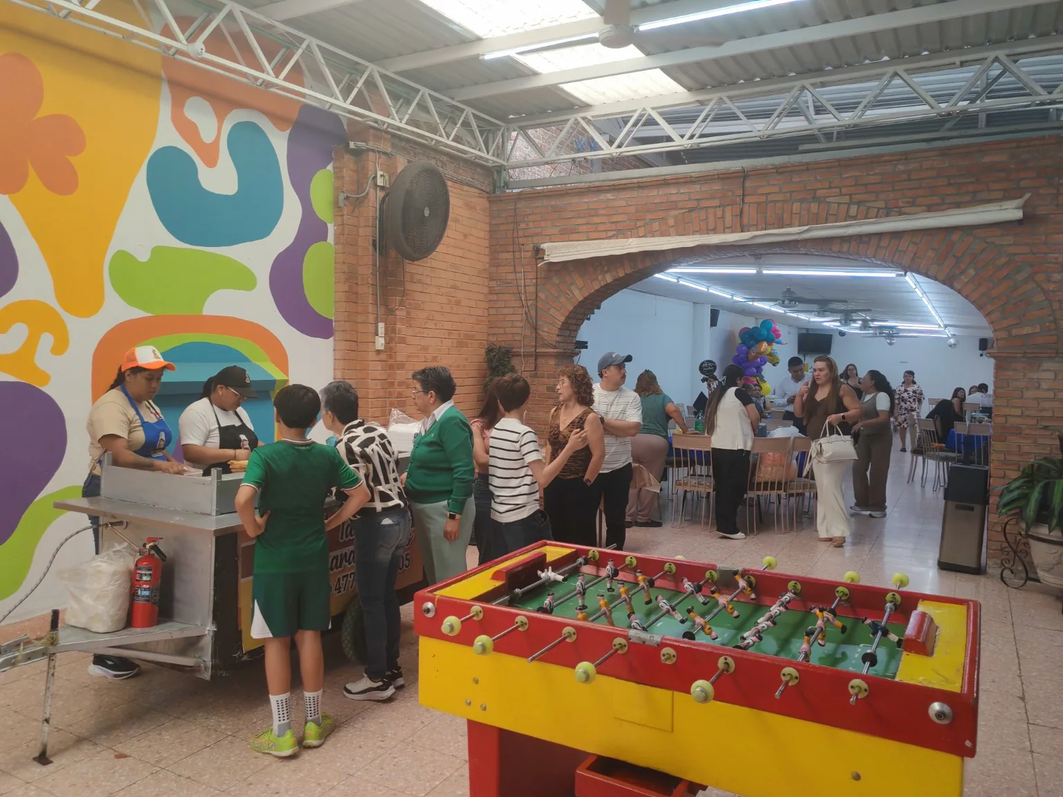 Barra de servicio para evento familiar